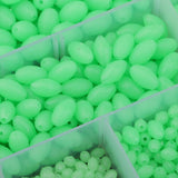 Maxbell Fishing Beads Carp Fishing Rigs Making Beads Rhombus Luminous Beads - Aladdin Shoppers