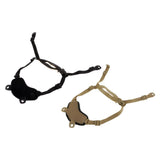 Maxbell Helmet Chin Strap with Screws for Fast/MICH/ACH/IBH Tactical Helmets Black - Aladdin Shoppers