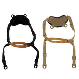 Maxbell Helmet Chin Strap with Screws for Fast/MICH/ACH/IBH Tactical Helmets Black - Aladdin Shoppers