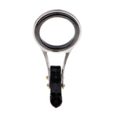 Maxbell 2Pcs 2 Sizes Fishing Rod Guide Eye Ceramic Ring Foldable DIY Tip Repair Kit