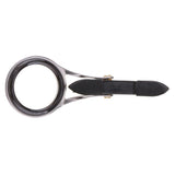 Maxbell 2Pcs 2 Sizes Fishing Rod Guide Eye Ceramic Ring Foldable DIY Tip Repair Kit