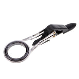 Maxbell 2Pcs 2 Sizes Fishing Rod Guide Eye Ceramic Ring Foldable DIY Tip Repair Kit