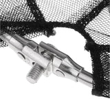 Maxbell 3Pcs Folding Stainless Steel Frame Nylon Triangle Fishing Landing Net Head