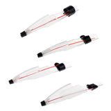 Maxbell 2 Pieces Transparent Fishing Rod Fishing Pole Top Protector Hat Tip
