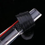 Maxbell 2 Pieces Transparent Fishing Rod Fishing Pole Top Protector Hat Tip