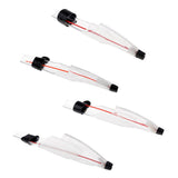 Maxbell 2 Pieces Transparent Fishing Rod Fishing Pole Top Protector Hat Tip