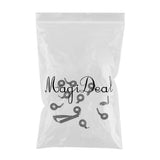 Maxbell 12pcs Fishing Rod Guide Top Tip Eye Ring Rod Repair Kit for Rod Building DIY