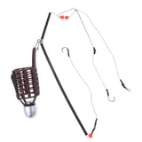 Maxbell Fishing Feeder Basket Holder Fishing Bait Cage with Line Hooks 20g - Aladdin Shoppers