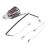 Maxbell Fishing Feeder Basket Holder Fishing Bait Cage with Line Hooks 20g - Aladdin Shoppers
