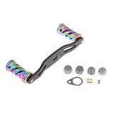 Maxbell Colorful Replacement Carbon Fiber Fishing Reel Handle for Baitcasting Reels