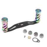 Maxbell Colorful Replacement Carbon Fiber Fishing Reel Handle for Baitcasting Reels