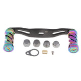 Maxbell Colorful Replacement Carbon Fiber Fishing Reel Handle for Baitcasting Reels