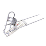 Maxbell Stainless Steel Fishing Rod Holder Rack with Automatic Tip-Up Hook Setter, Double Spring, Adjustable Folding Rod Holder - Aladdin Shoppers