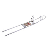Maxbell Stainless Steel Fishing Rod Holder Rack with Automatic Tip-Up Hook Setter, Double Spring, Adjustable Folding Rod Holder - Aladdin Shoppers