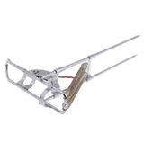 Maxbell Stainless Steel Fishing Rod Holder Rack with Automatic Tip-Up Hook Setter, Double Spring, Adjustable Folding Rod Holder - Aladdin Shoppers
