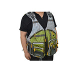 Maxbell Fly Fishing Vest Backpack Multi-Pocket Chest Bag Adjustable Quick-Dry Jacket