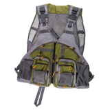 Maxbell Fly Fishing Vest Backpack Multi-Pocket Chest Bag Adjustable Quick-Dry Jacket