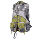 Maxbell Fly Fishing Vest Backpack Multi-Pocket Chest Bag Adjustable Quick-Dry Jacket