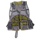 Maxbell Fly Fishing Vest Backpack Multi-Pocket Chest Bag Adjustable Quick-Dry Jacket