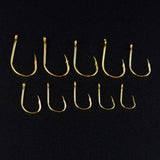 Maxbell 500Pcs/box Carp Fishing Offset Hooks Set Barbed Octopus Hooks Baits Holder Hooks for Bass/Carp/Octopus/Crab - Aladdin Shoppers