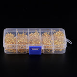 Maxbell 500Pcs/box Carp Fishing Offset Hooks Set Barbed Octopus Hooks Baits Holder Hooks for Bass/Carp/Octopus/Crab - Aladdin Shoppers