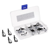 Maxbell 30Pcs/box Fishing Rod Guides Replacement Tip Ring Ceramic Guide Eye 2.2mm/2.4mm/ 2.8mm/3mm/3.5mm/4mm - Aladdin Shoppers