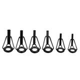 Maxbell 30Pcs/box Fishing Rod Guides Replacement Tip Ring Ceramic Guide Eye 2.2mm/2.4mm/ 2.8mm/3mm/3.5mm/4mm - Aladdin Shoppers