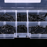 Maxbell 30Pcs/box Fishing Rod Guides Replacement Tip Ring Ceramic Guide Eye 2.2mm/2.4mm/ 2.8mm/3mm/3.5mm/4mm - Aladdin Shoppers