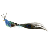 Maxbell 60pcs Artificial Peacock Feather Foam Birds Statue Display Garden Ornament