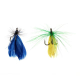 Maxbell 10pcs/box Butterfly Fly Fishing Flies Hand-tied Nymph Flies Dry Flies with Treble Hook - Aladdin Shoppers