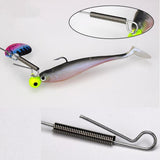 Maxbell 4x Spinners Bait Rigs Sequins Fishing Lure Balance Fishing Rig for Pike Bass Trout - Aladdin Shoppers