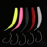 Maxbell Imitation Pupae Design Bionic Soft Pupae PVC Fishing Lure Simulation Lifelike Bait - Aladdin Shoppers