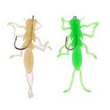 Maxbell 3x10pcs Soft Stonefly Lure Bait for Crappie Stripper Trout Fishing