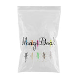 Maxbell Maxbell 10pcs Soft Stonefly Lure Bait for Crappie Stripper Trout Fishing
