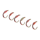 Maxbell 6pcs Buzzer Nymph Flies Trout Fishing Lure Bait Vivid Fly Fishing Flies Set - Aladdin Shoppers