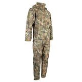Bionic Camouflage Hunting Clothes Leaf Waterproof Jacket + Pants Suit M