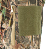 Bionic Camouflage Hunting Clothes Leaf Waterproof Jacket + Pants Suit M