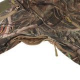 Bionic Camouflage Hunting Clothes Leaf Waterproof Jacket + Pants Suit XL