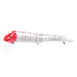 Maxbell Maxbell 13 Section Jointed Eel Hairtail Fish Lure Slow Sinking Swimbait Fishing Lure