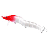 Maxbell Maxbell 13 Section Jointed Eel Hairtail Fish Lure Slow Sinking Swimbait Fishing Lure
