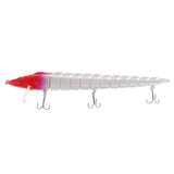 Maxbell Maxbell 13 Section Jointed Eel Hairtail Fish Lure Slow Sinking Swimbait Fishing Lure