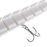 Maxbell Maxbell 13 Section Jointed Eel Hairtail Fish Lure Slow Sinking Swimbait Fishing Lure
