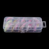 Maxbell 10 Pieces Lifelike Fishing Lures Bass Trout Bait Crankbait Fishing Hard Plastic Bait - Aladdin Shoppers