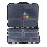Maxbell 147pcs/set Fishing Accessories Set Carp Catfish Freshwater Saltwater Fishing Tackle Box - Hooks, Beads, Boilies Stopper, Rig Tube - Aladdin Shoppers