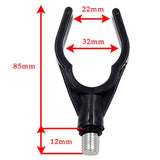 Maxbell 4pcs U-Head Fishing Rod Rest Rack Holder Fishing Pole Fitting UK M3/8 Thread - Aladdin Shoppers