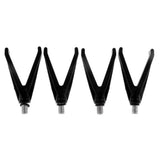 Maxbell 4pcs V-Head Fishing Rod Rest Rack Holder Fishing Pole Fitting UK M3/8 Thread - Aladdin Shoppers