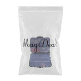 Maxbell Maxbell 138pcs Soft Fishing Lure Accessories Box Set Hooks Swivels Beans Stop Sinker O-shape Ring Fishing Leader Wire