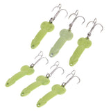 Maxbell 3pcs 3.5cm Artificial Bionics Metal Sequins Fishing Bait Treble Hooks 5g - Aladdin Shoppers