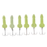Maxbell 3pcs 3.5cm Artificial Bionics Metal Sequins Fishing Bait Treble Hooks 5g - Aladdin Shoppers