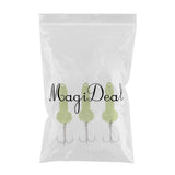 Maxbell 3Pcs 4.5cm Artificial Simulation Metal Sequins Metal Sequins Fishing Hooks - Aladdin Shoppers